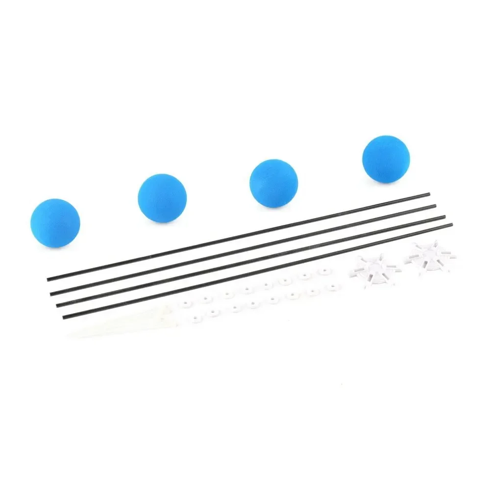 Kit roues atterrissage mousse pour hélicoptère RC 400/450