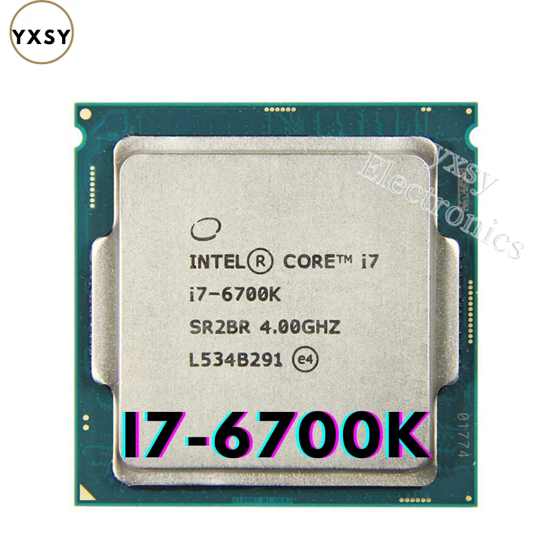 Intel Core i7-6700k i7 6700K i7 6700 K 4.0 GHz Used Quad-core Eight-Thread  91W CPU processor LGA 1151