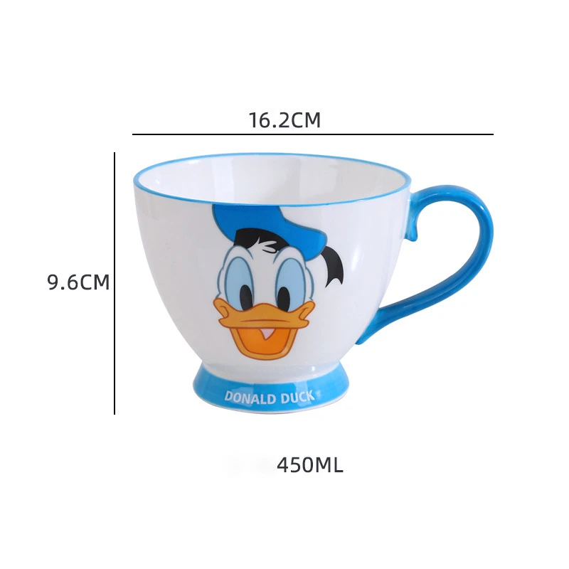 Disney Minnie Breakfast Cup Anime Water Cup 1-Pcs