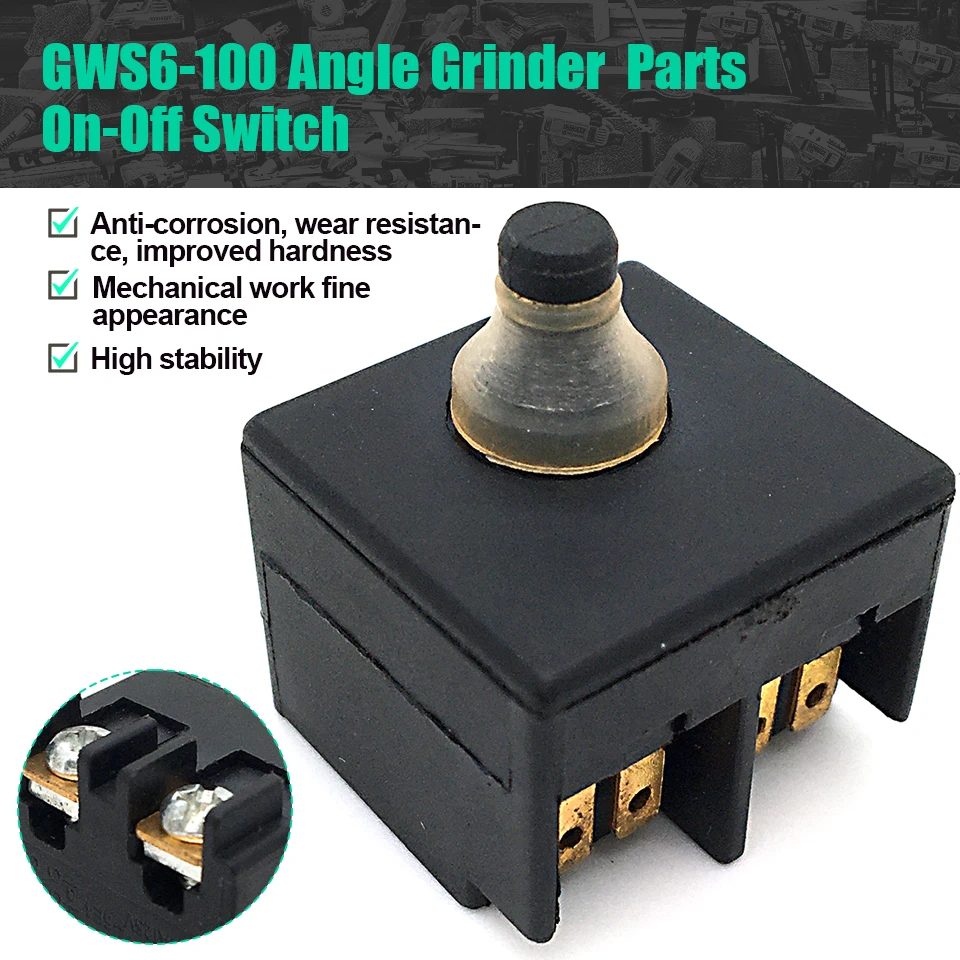 220V-On-Off-Switch-Replace-For-Bosch-GWS6-100-GWS6-115-GWS6-125-GWS600 ...