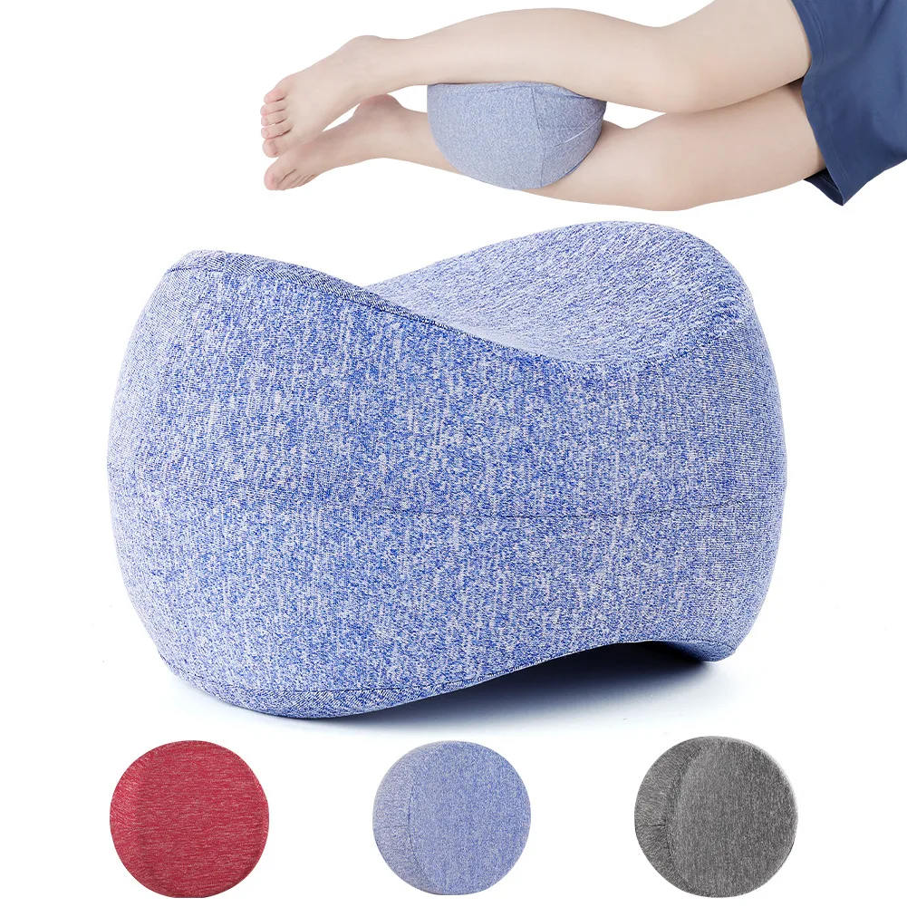 Knee Leg Memory Foam Cushion Body Sciatic Nerve Pain Relief Support Wedge Pillow 