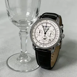 Elegant Men's Multifunction Quartz Watch: Fashionable Business and Casual Sports Design (1)