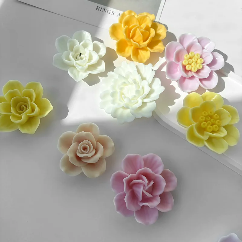 3D Flower Silicone Mold 6