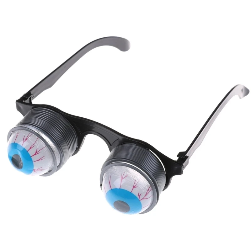 Funny Glasses with Dropping Eyeballs,Halloween Scary Prank Glasses Toys