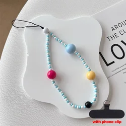 Chic Beaded Wrist Strap Lanyard - Fashion Accessory & Anti - Loss Chain for Phones, Cameras, Keys, and Bags (03)