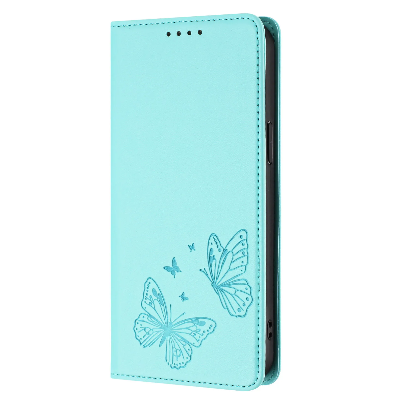 Elegant Butterfly Magnetic Leather Phone Case Cover