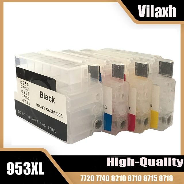 Empty for Hp 953XL Refillable Ink Cartridge Compatible For HP953 953 xl  OfficeJet Pro 7720 7740 8210 8710 8715 8718 8720 8725 - AliExpress