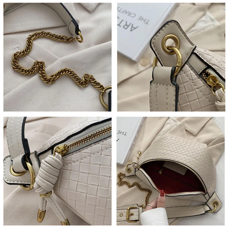 BEMYLV, Bags, Brand New Bemylv Leather Chain Belt Bag Cross Body Waist  Purse Small