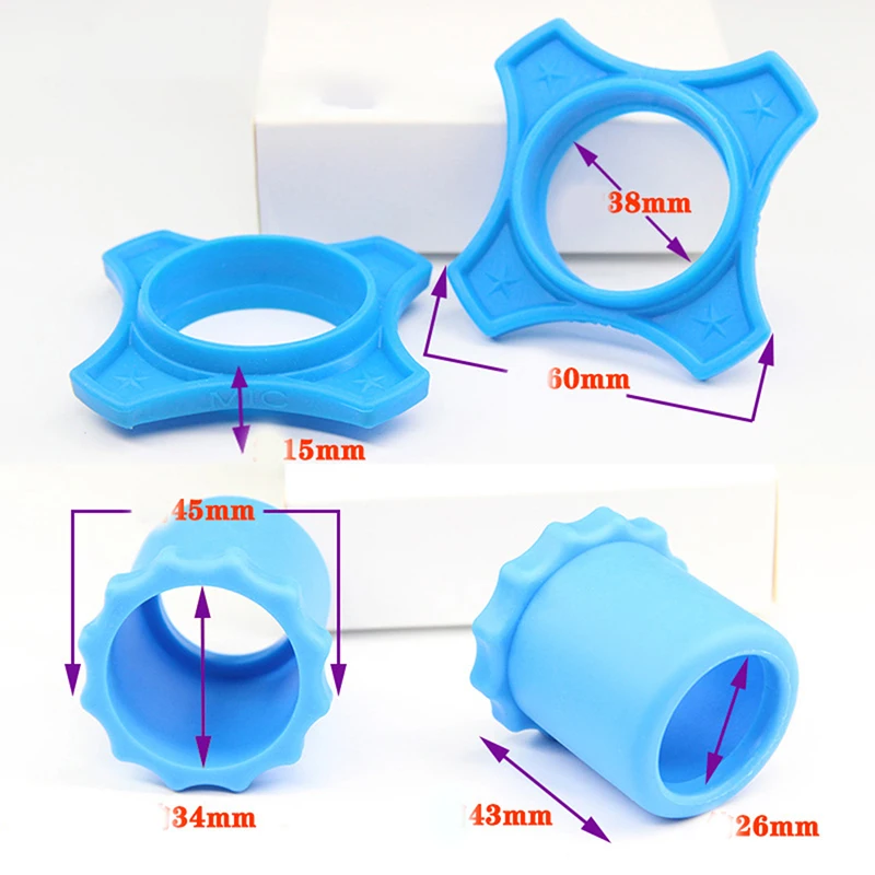4 Protège-micro En Silicone Antichute – Couleurs Assorties, Pour Micros De 35 à 39 Mm De Diamètre