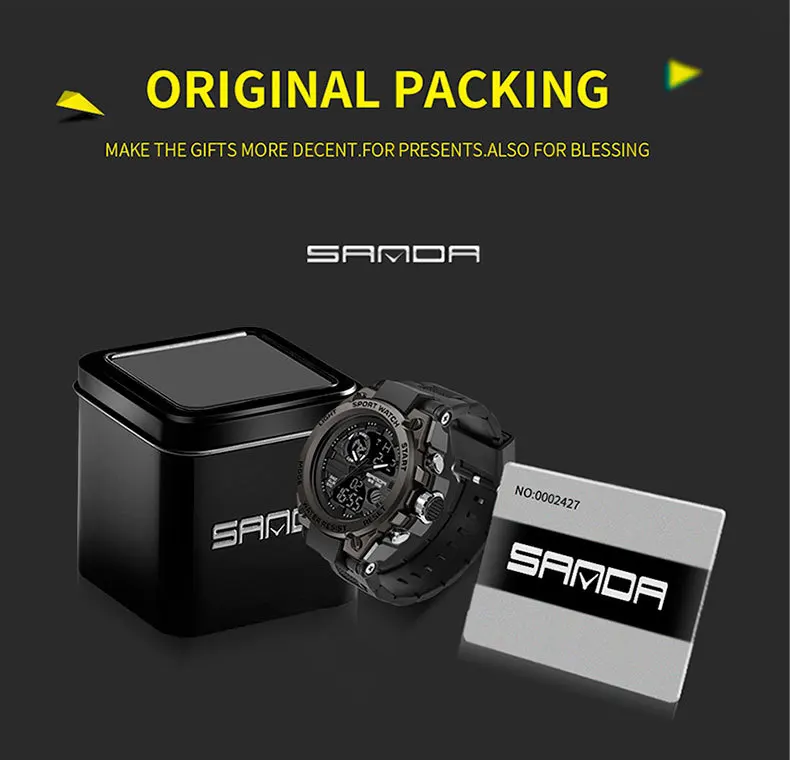 Escapement Time Watch for Men Women Quartz Men's Wristwatch Clock Luxury Brand Military G Style Shock Proof Lover Wrist Watches