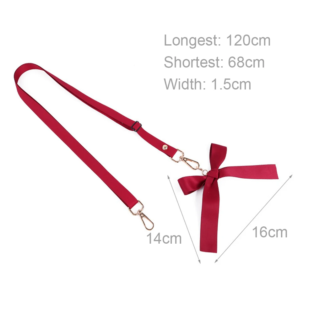 Bow Mobile Phone Lanyard Slung Strap For Women, Backpack Neck Adjustable Bag Shoulder Strap Cell Phone Case Lanyard