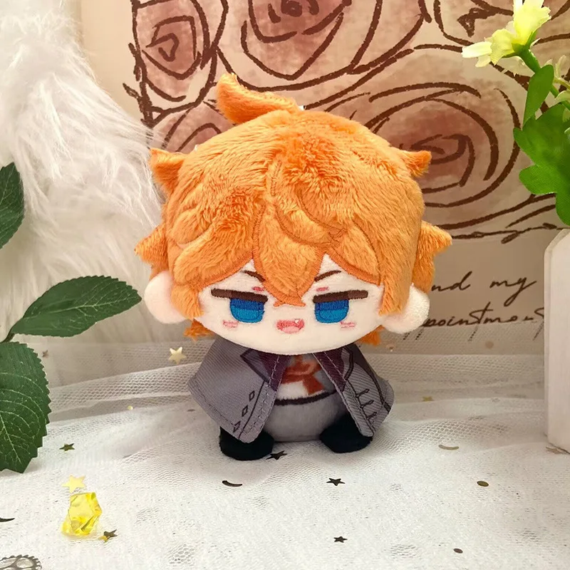 Genshin Impact Plush Doll Tartaglia Cyno Kaveh Al Haitham Dottore Diluc Kazuha Xiao Pendant Keychain Anime Cosplay Toy Kids Gift genshin impact plush doll xiao venti kaveh tighnari al haitham dottore diluc kazuha pendant keychain anime cosplay toy kids gift