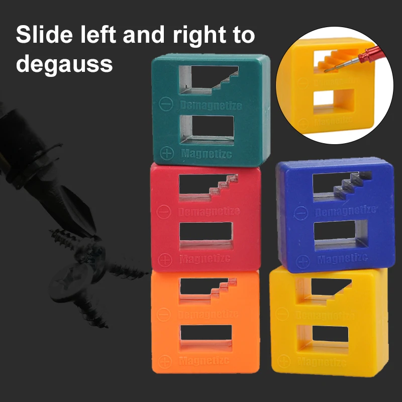 

New powerful screwdriver plus magnetic device dual-use degausser mini batch screw fast magnetizing machine degaussing machine