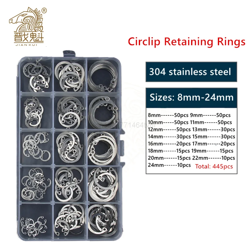 kit tipo c carbono aco snap snap din472 445pcs 02