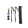 FX-Aluminum Alloy Outdoor Walking Stick with Cork Handle, 3 Section External Lock, Telescopic, Portable, Mountaineering, FSTAR 5