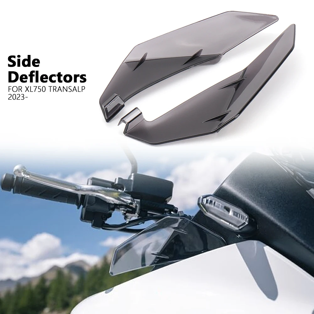 

New 3 colors Front Side Windshield Windscreen Deflector Motorcycle Accessories For HONDA XL750 TRANSALP XL 750 Transalp 2023
