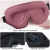 3D Memory Foam Silk Sleep Mask Soft Eye Patches Comfort Three Dimensiona Design Face Sleeping Mask Eyeshade Breathable Women Men 3