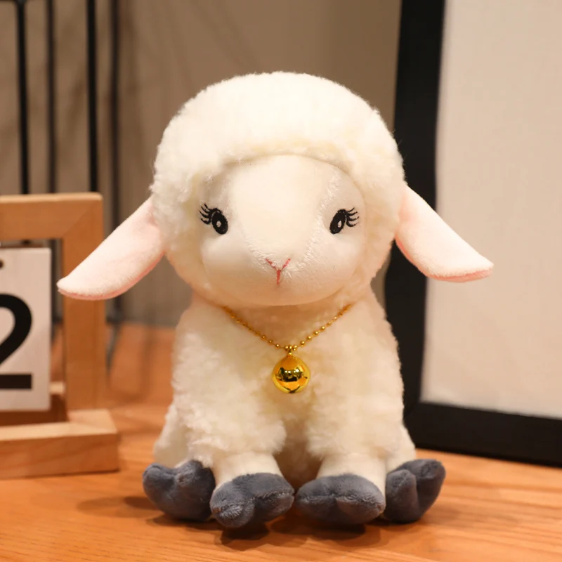 Niedliches Schaf Kuscheltier Plüschtier Für Zuhause Geschenk_voghion.com