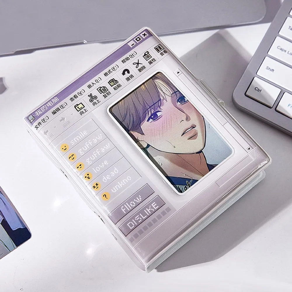 Mini 3 Inch Photo Protector Album PP Material