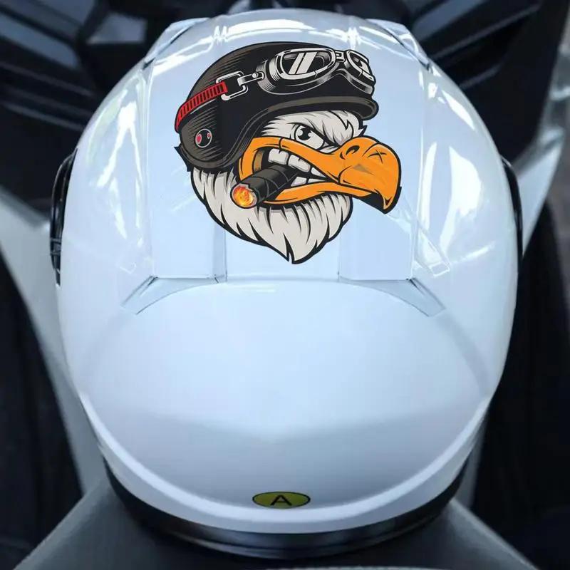 Motorcycle Eagle Sticker Biker Bumper Decal Sun Protection Water-Resistant Vehicle Decal Creative Decal Motorcycle Accessories tronsmart force soundpulse™ 40w bluetooth 5 0 speaker ipx7 water resistant siri tws