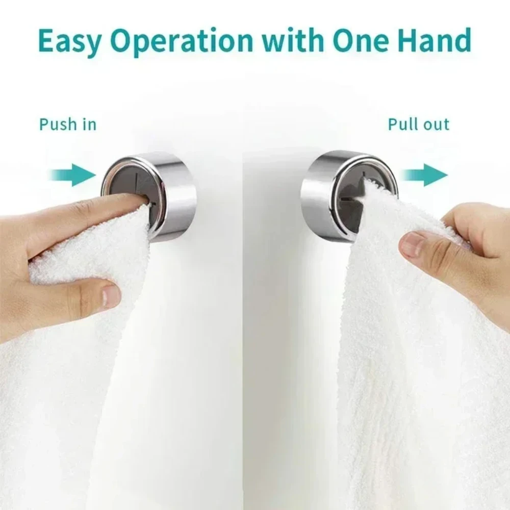 4/1Pcs Self Adhesive Towel Plug Holder Wall Mounted Bathroom Organizers Towel Hooks Storage Rack Kitchen Rags Dishcloth Clips 4