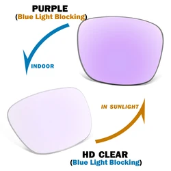 Enhanced UV Protection Replacement Lenses for Smart Glasses - Available in Multiple Colors (Auto to Purple)