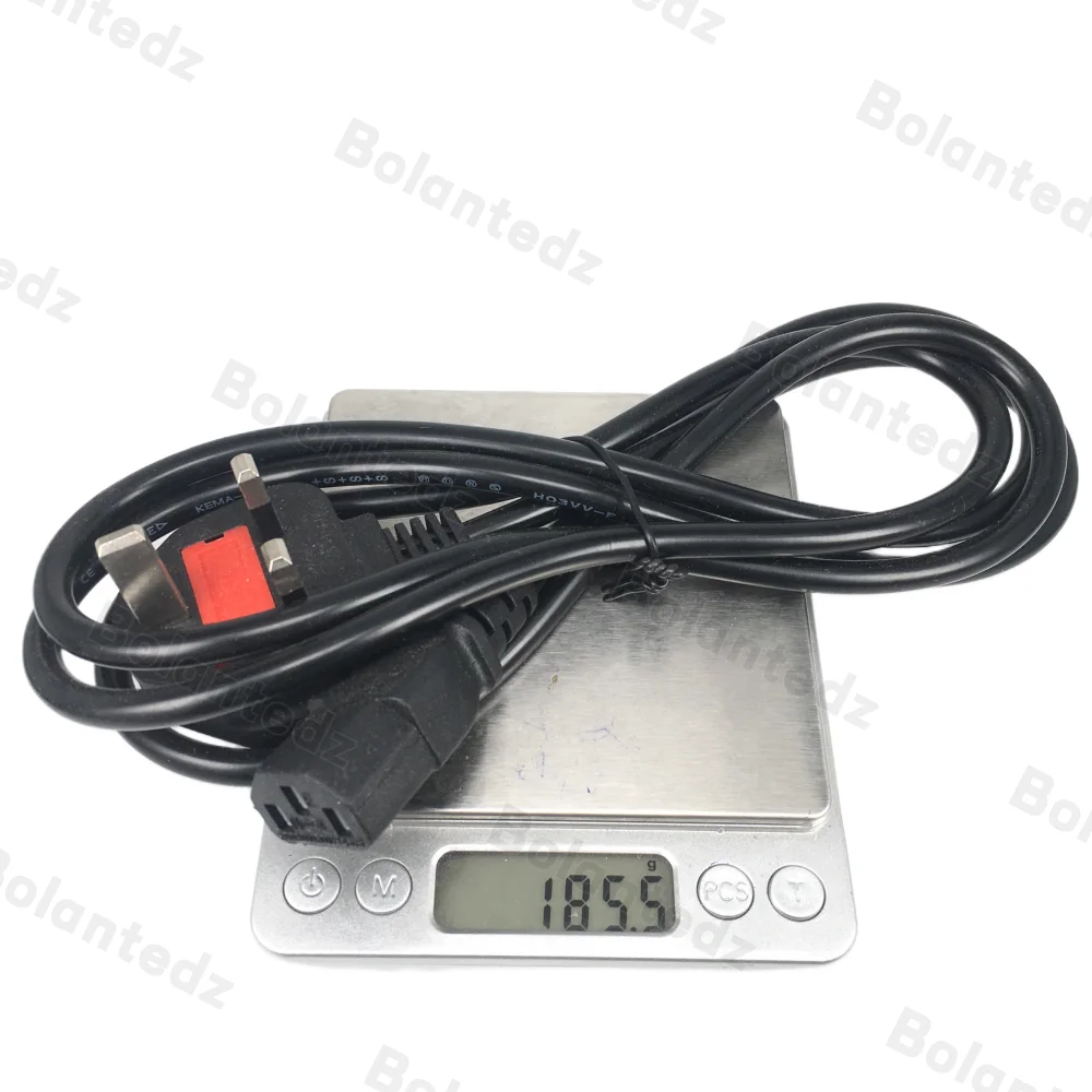 Power Cable Cord UK Plug IEC C5 C13 For Printer Radio Computer Sony PS4 Xbox Battery Charger Monitor