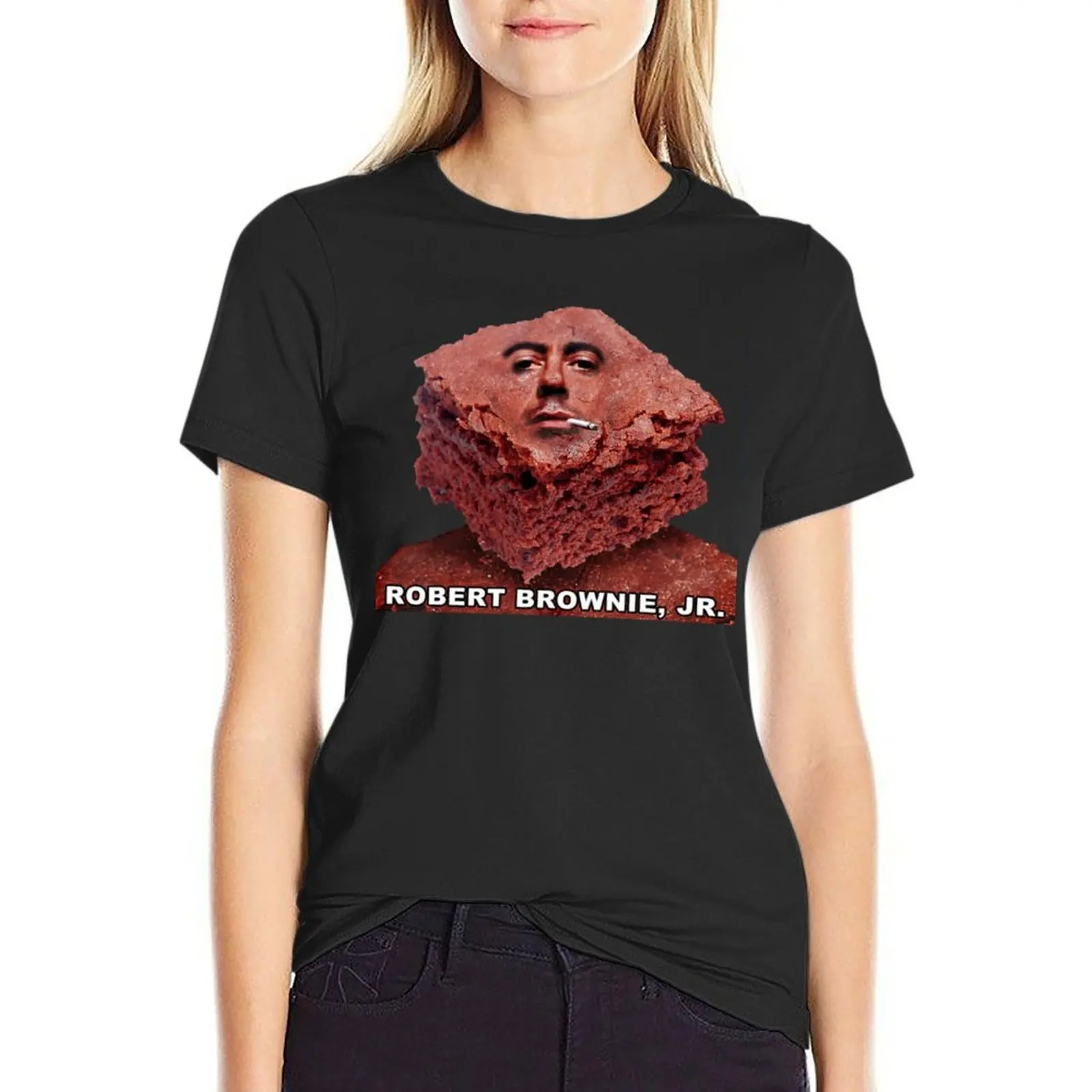 Robert Brownie Jr. T-Shirt Aesthetic clothing vintage clothes oversized Women's tee shirt