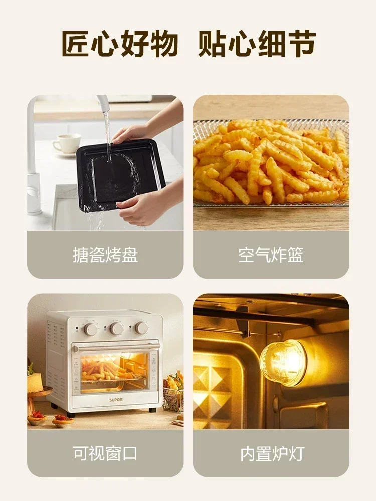 Air Fryer Electric Oven - Large Capacity Device for Home. Small yet Multifunctional. Ideal for Making Cake and Bread 4