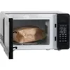 Microwave oven 700W compact with 6 pre-cooking settings, fast defrost, electronic control panel and glass turntable 4