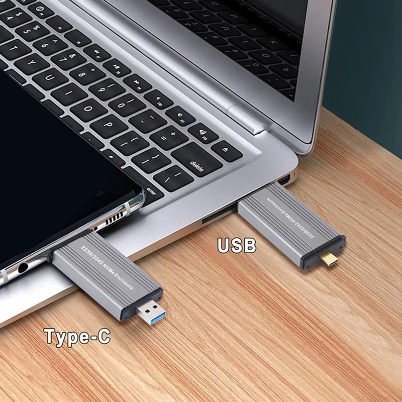 NVME SSD ̽ M2 , NVME ܺ Ŭ, PCIE NVME M, M + B Ű, USB 3.1, 10Gbps, 2230 2242 M.2 SSD ڽ 