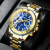 2025 Luxury NIBOSI Watch for Men Top Brand New Sport Men's Watches Waterproof Chronograph Genuine Men's Watch Relogio Masculino 1