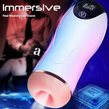 Masturbators For Men Automatic Sucking Real Vagina Vibrator Male Masturbation Cup Pussy Pocket Sex Machine Toys For Adults 18 4