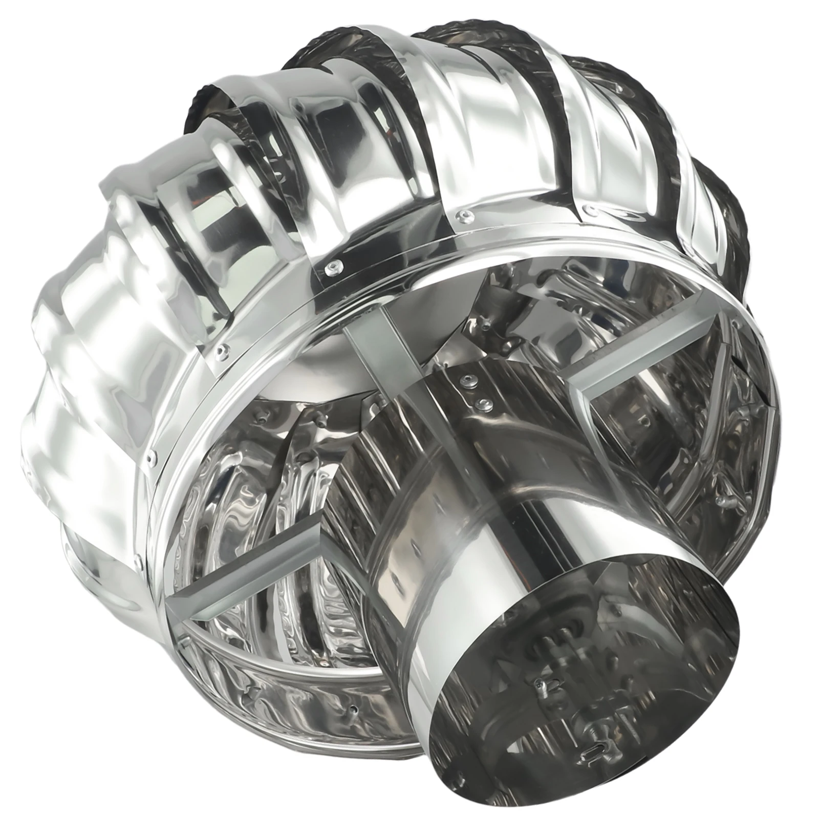 Innovative Design Stainless Steel Chimney Cowl Cap Rotatable Hood Optimal Smoke Extraction Functionality chimney brush accessories