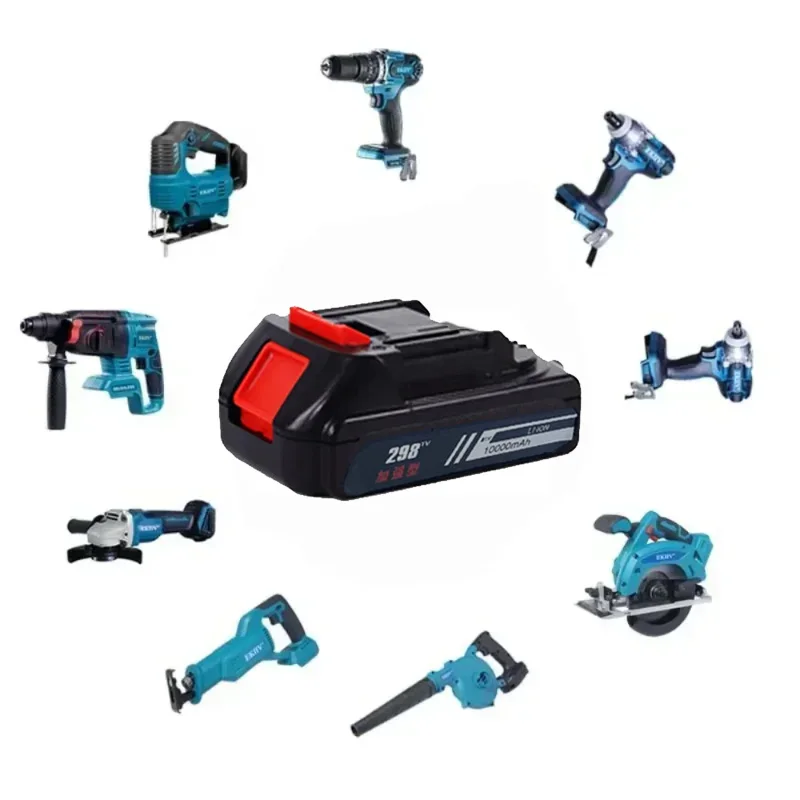 12.6V 2A/18V 21V 1.8A 2A Lithium Battery Charger for Makita Electric Drill Polishing Machine Lawn Mower Washer Battery Adapter