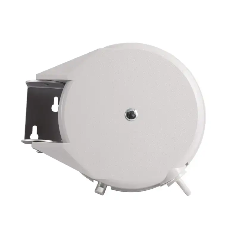 

Foot Retractable Clothes Line. Made of Durable White Plastic.
