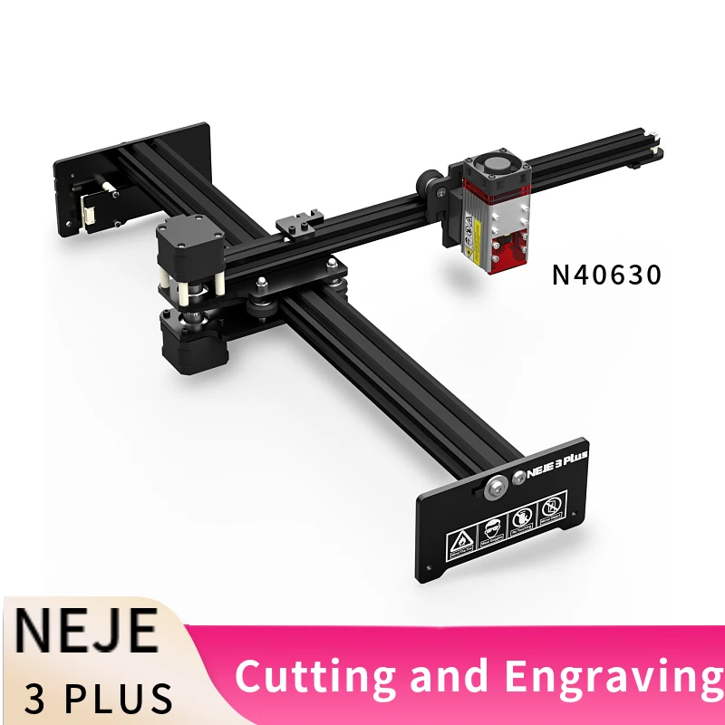 Neje 3 plus n40630 30wプロフェッショナル大面積レーザー切断機