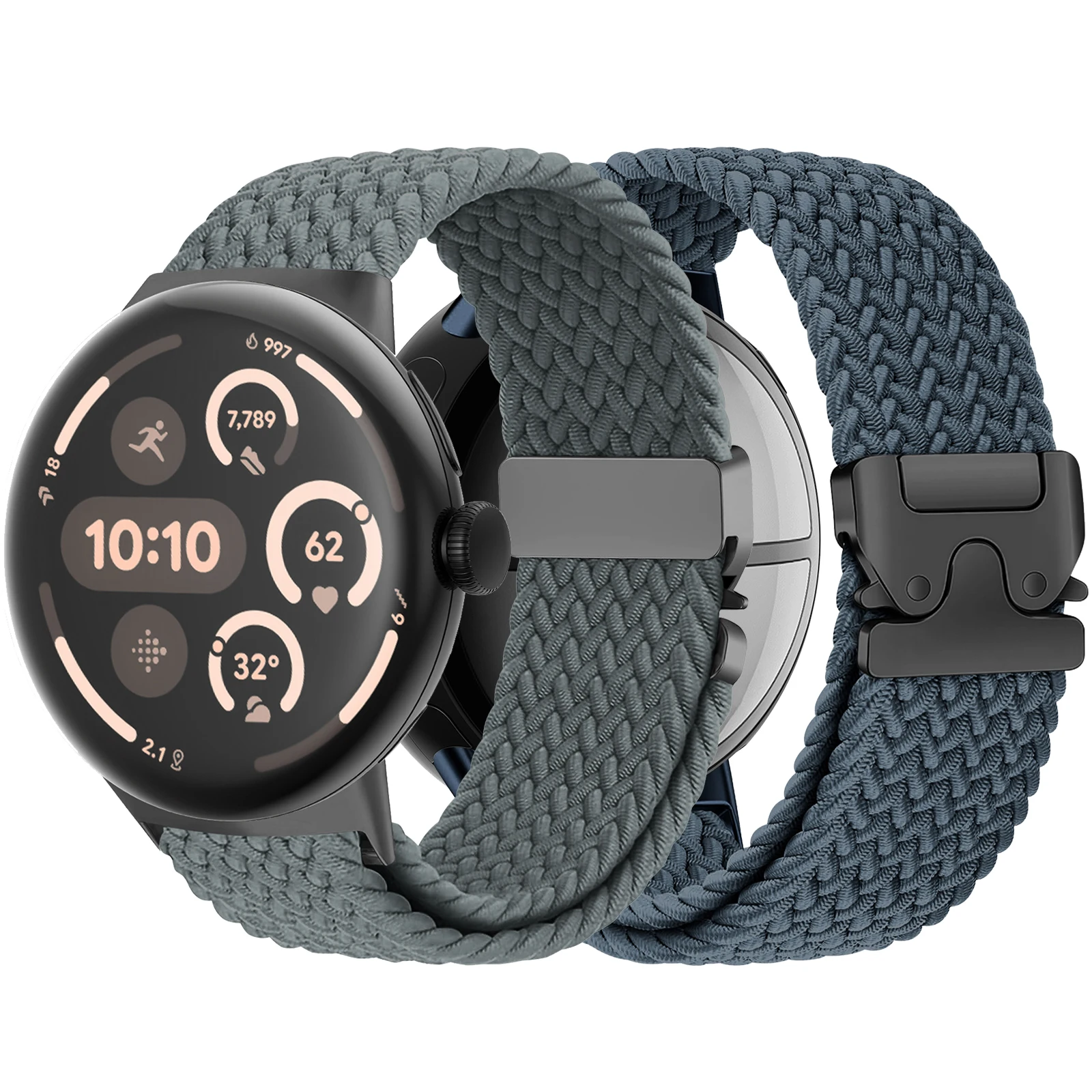 Parachute Braided Sport Nylon Strap - Versatile Watch Bracelet Accessory