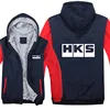HKS Power and Sports Hoodies Men Streetwear Coat Wool Liner Jacket HKS Sweatshirts Warm Hoody 6