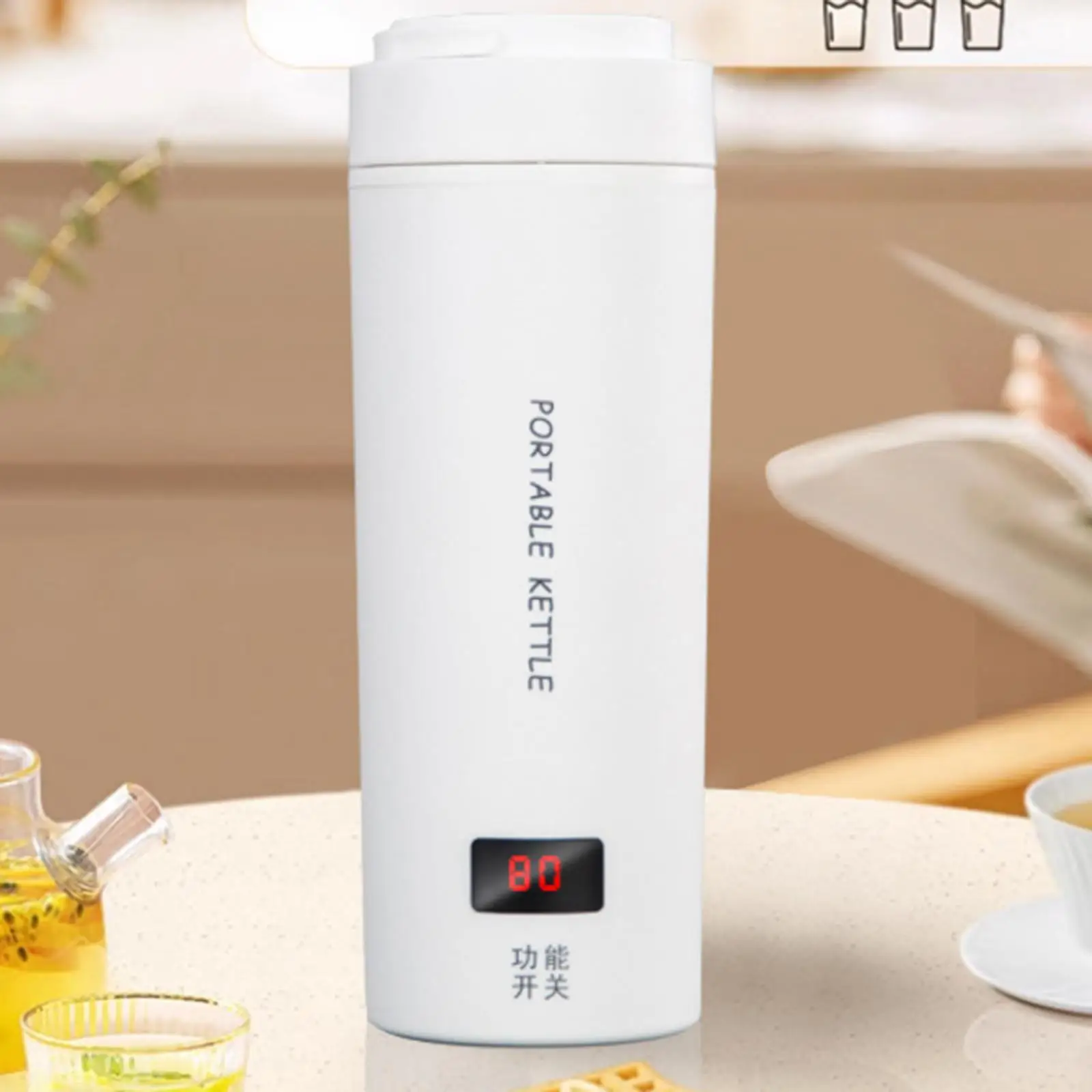 여행용 휴대용 전기 주전자, 야외용 미니 온수 보일러