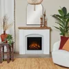 49 Inch Living Room or Bedroom Electric Fireplace, Plug-in Heater, Realistic Wood and Flame Effects, Remote Control, Timer 3
