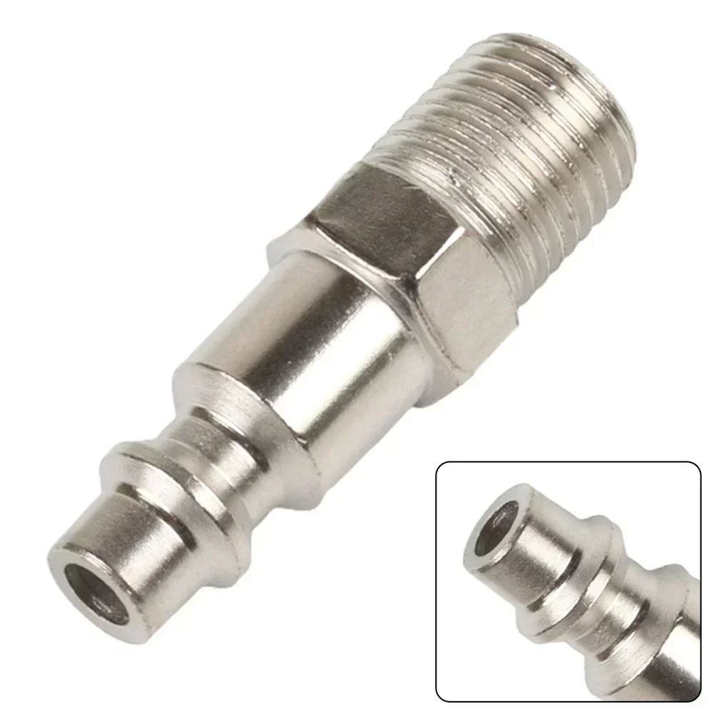 Air Hose Fittings 1/4" Male Thread Plug Adapter NPT 1/4 Pneumatic Connector Quick Release Fitting Air Compressor Accessory