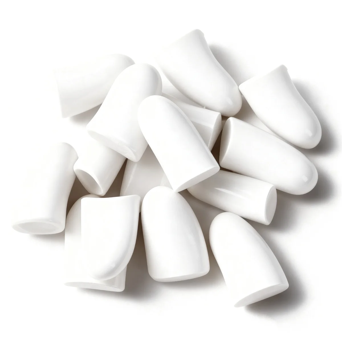 20pcs Cat Nail Caps with Glue Applicator Soft Vinyl Resin Claw Covers for Furniture Protection Scratch Prevention