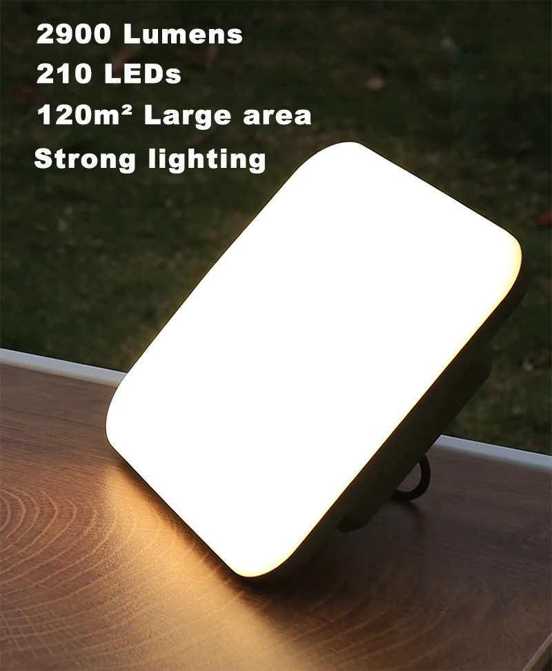 2900 Lumens Camping Lantern LED Camping Light Portable 5 Color Modes Lamp 18000mAh Rechargeable camping lamp camping lights