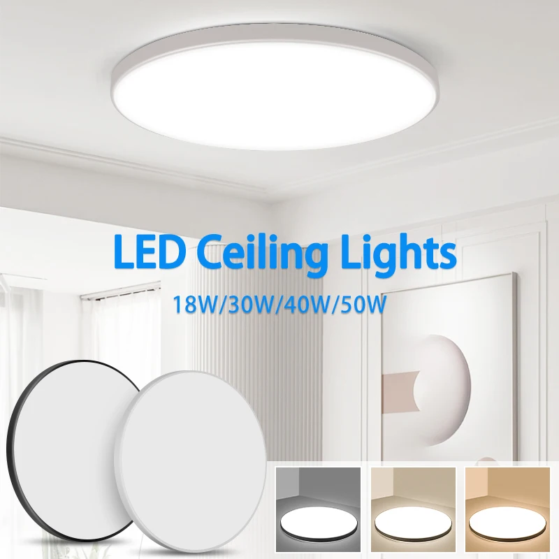 Ledシーリングライト現代の天井灯220v照明器具15ワット20ワット
