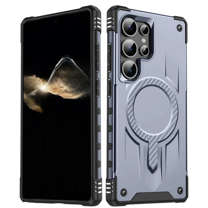 Military-Grade Airbag Drop-Proof Magnetic Protective Phone Case