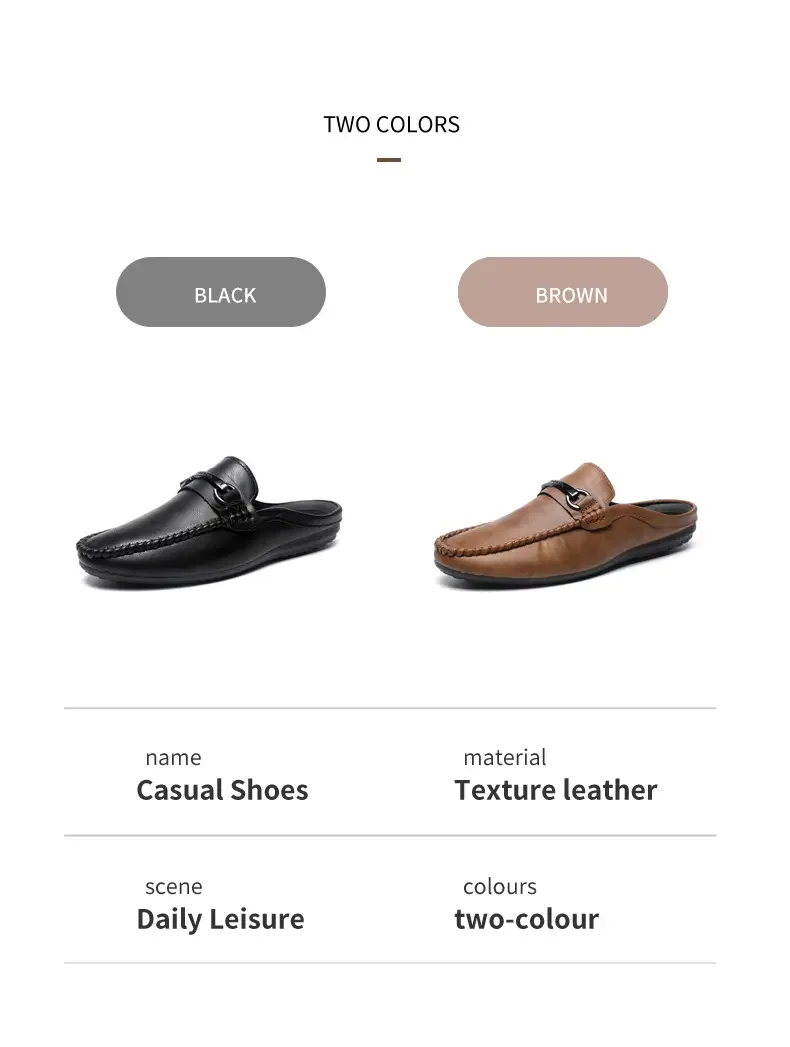 Herren Pantoletten Slipper Als Bequeme Freizeitschuhe Ohne Ferse_voghion.com