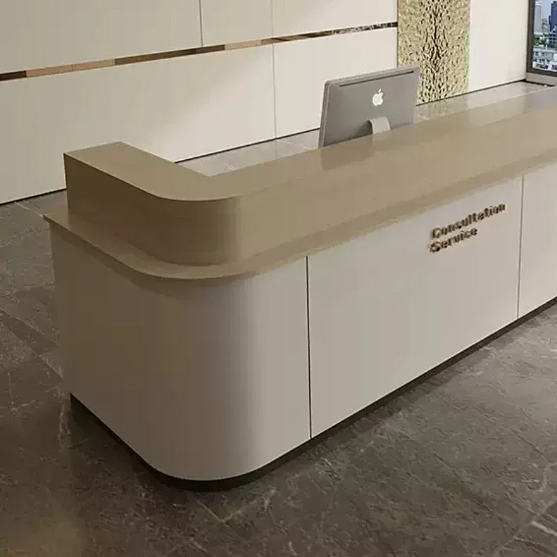 Shop Counter Reception Desks Customer Center Front Checkout Reception Desks Cash Church Lectern Mostrador Tienda Furniture