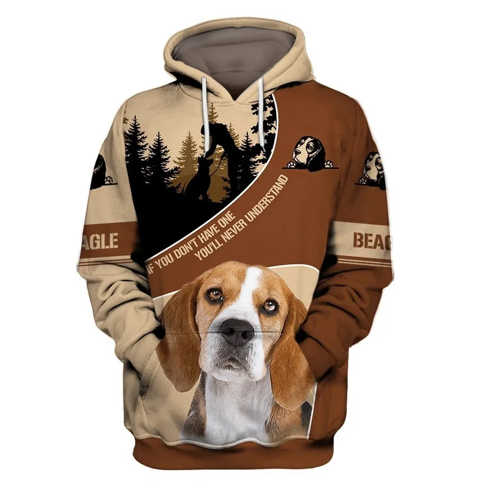 If You Dont Have One You Will Never Understand Beagle 3D Printed Hoodies zipper hoodies women For men Pullover 07