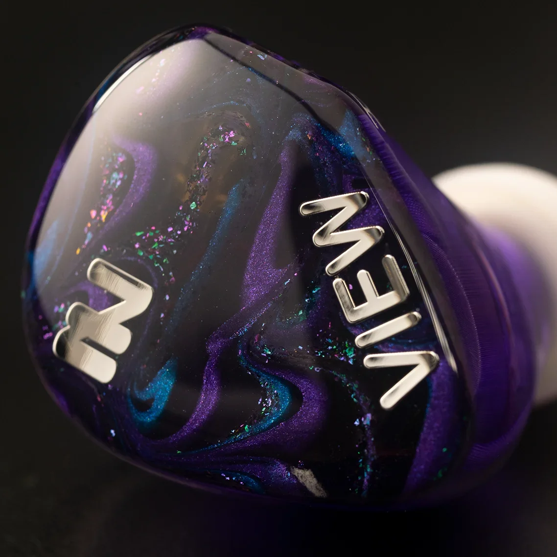INTUAURA Purple Wideband Dynamic Driver Unit IEMs HiFi Earphone Wired Earbuds Higher-Quality Cables for Audiophiles 2